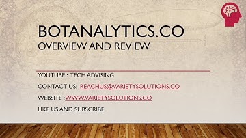 Botanalytics - Conversational Analytics & Engagement for All Channels