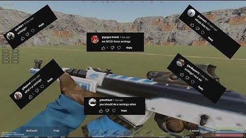 BEST RUST SETTINGS & F1 COMMANDS FOR PVP - 2025
