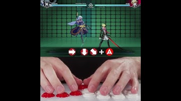 Standard Dragon Punch input #HitBox #HowToHitBox #UNI2 #inbirth #Leverless