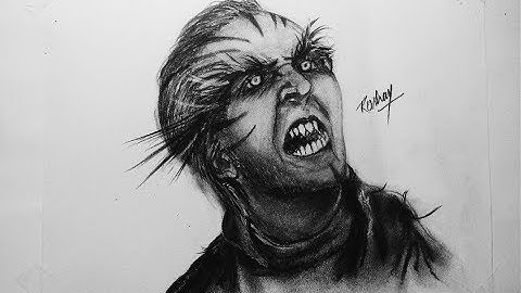 AKSHAY KUMAR Drawing | from Robot 2.0 movie