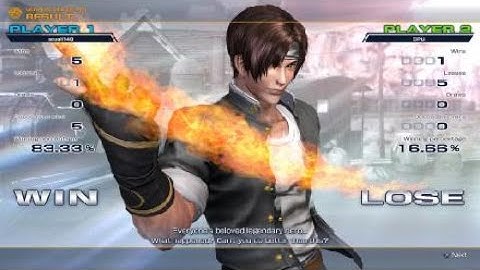 The King of Fighters XIV Kyo VS Terry