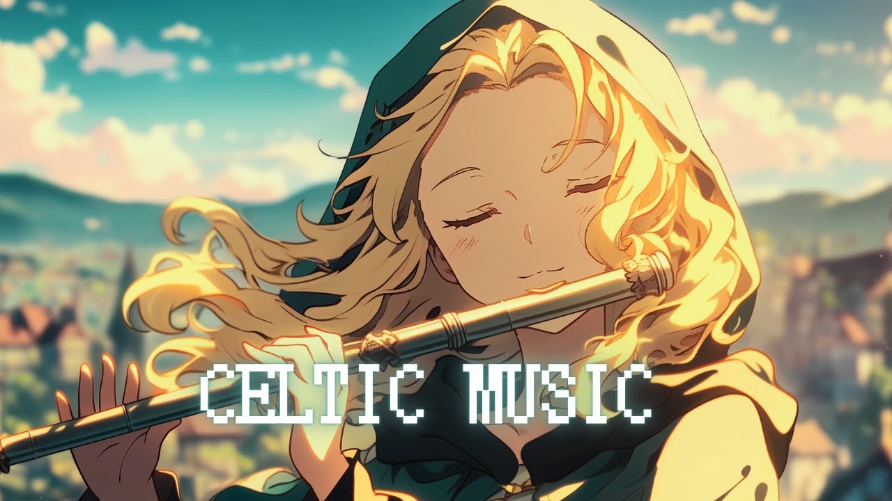 Celtic Music - Peaceful Flute in a Medieval Fantasy World / Fantasy music Mix for Work & Study