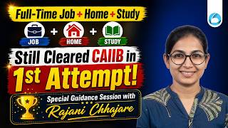 CAIIB 1st Attempt Strategy | Full-Time Job + Home | Rajani Chhajare Real Success Story | Oliveboard
