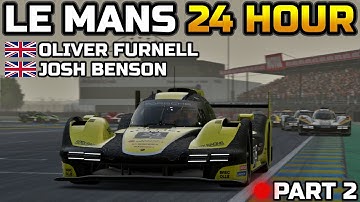 24 Hours Of Le Mans With Just 2 Drivers! - Global Endurance Series (Part 2)