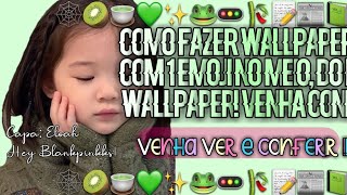 Como fazer wallpaper com 1 emoji no meio - #orgulhodeseryoutela | #youtela #youtelabrasil screenshot 5
