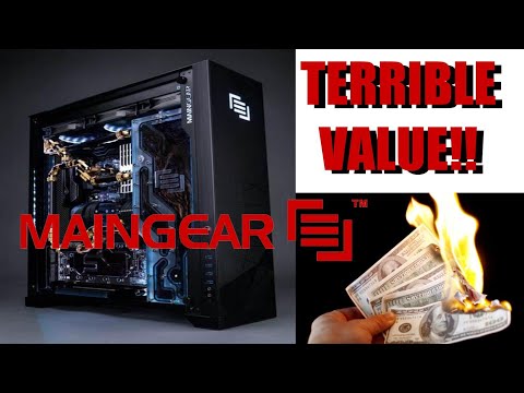 Maingear GAMING PCs are just straight up OVERPRICED