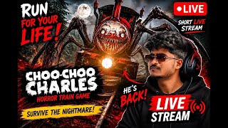 THIS HORROR TRAIN GAME Is Full OF JUMPSCARES! Choo-Choo Charles LIVE!.#gaming #shorts #viral #live