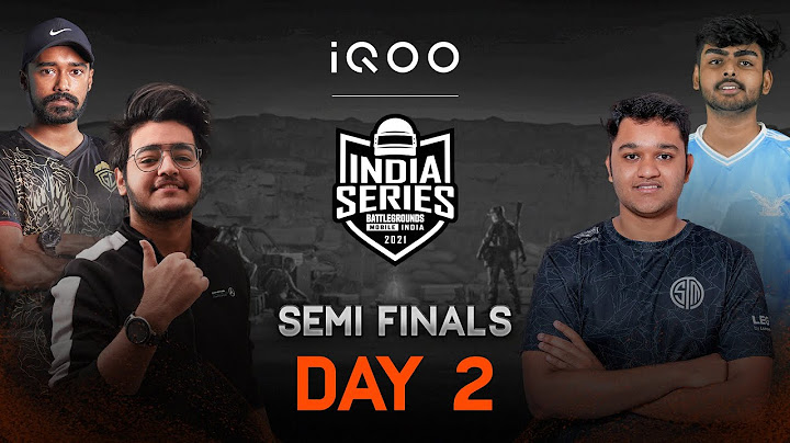 [Hindi] Semi Finals Day 2 | iQOO BATTLEGROUNDS MOBILE INDIA SERIES 2021