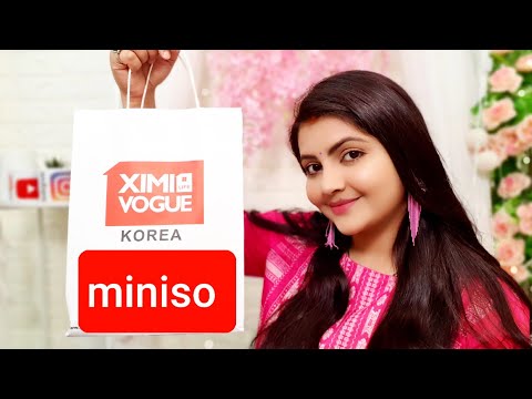 Ximi vogue shopping haul | RARA | miniso | korean products shopping for everyday use