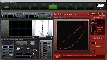 Shock absorber test video tutorial with Test Controller RTC 9000