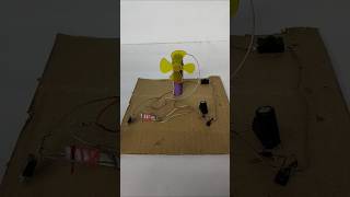 wireless remote control fan using tv remote to on off #diy #diyprojects #scienceproject #homemade