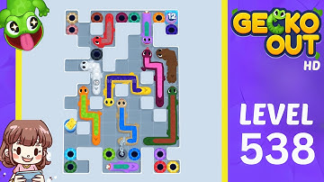 Gecko Out Level 538 Solution Walkthrough
