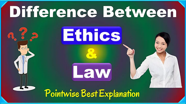 What is the difference between Ethics and Law? | Ethics v/s Law #ethics #law #moral #values