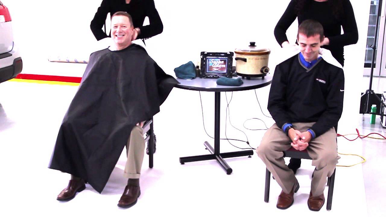 Shaving Heads For Children In Need