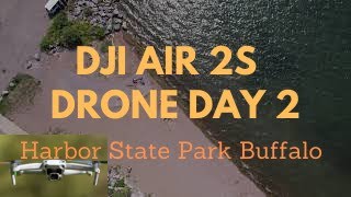 Buffalo Harbor State Park | Drone Footage Dji Air 2s | Must Visit Picnic Playground Boat Parking