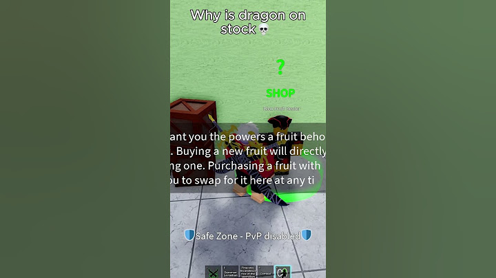 Why is Dragon on Stock☠️ #bloxfruit #bloxfruits