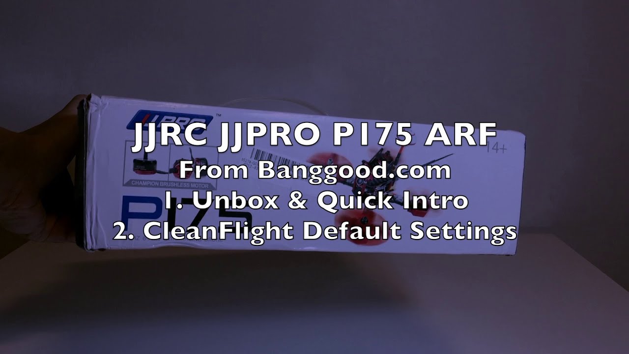 JJRC JJPro P175 FPV Racing Drone ARF - Part 1