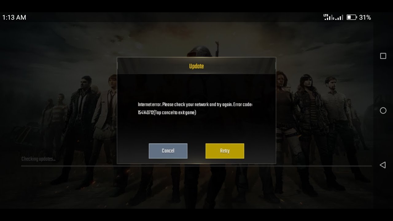 PUBG Mobile Internet & Region Problem Fixed - 