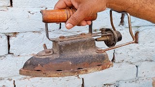 Very Very rusty & wasted gas iron restoration