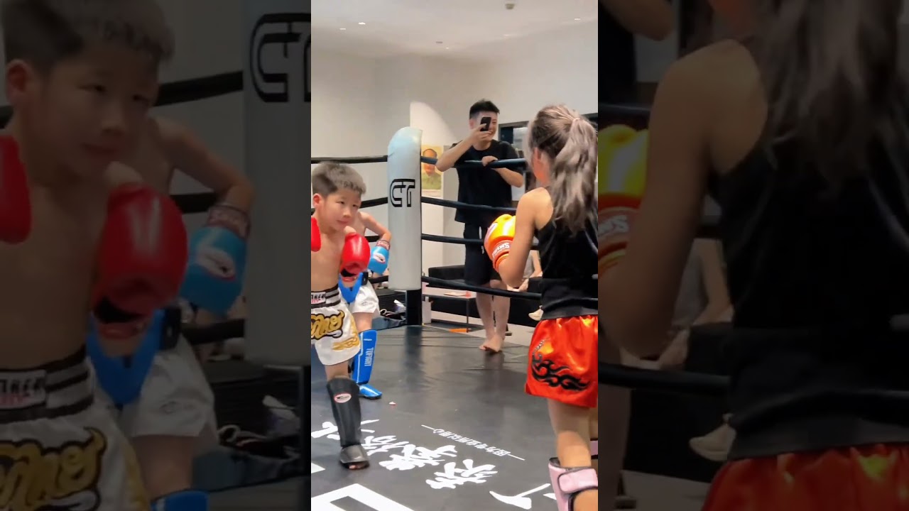 Intense Muay Thai Training Gets Real! 🥊🔥 | Crazy Fight Moment #Shorts