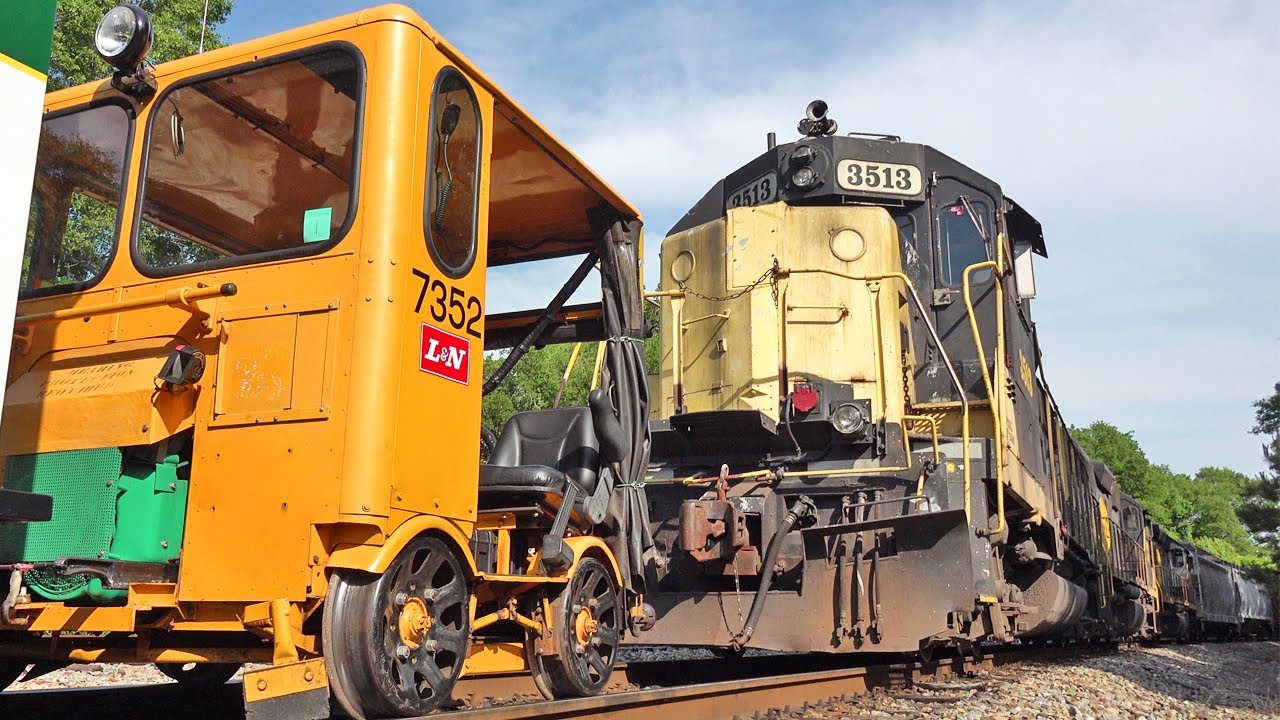 БОЛЬШИЕ поезда и МАЛЕНЬКИЕ скоростные поезда в Алабаме