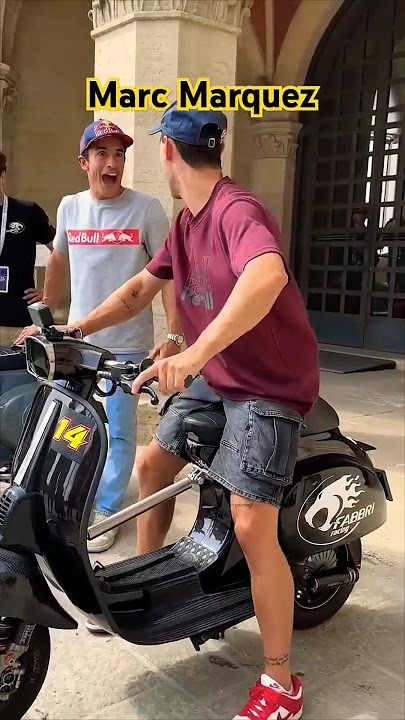 Marc Marquez Suka Suara Vespa #2stroke #smallframe #pts #dendywahyoutube #motogp