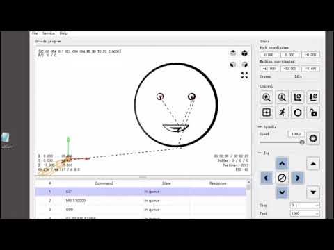 How To Use Candle Begin First Engrave With 3018-SE