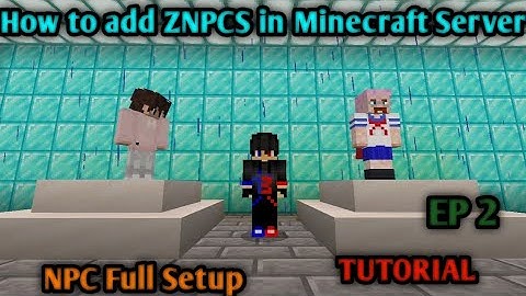 NPC plugins not execute command in hindi znpcs plugin tutorial @destructionbhaiop