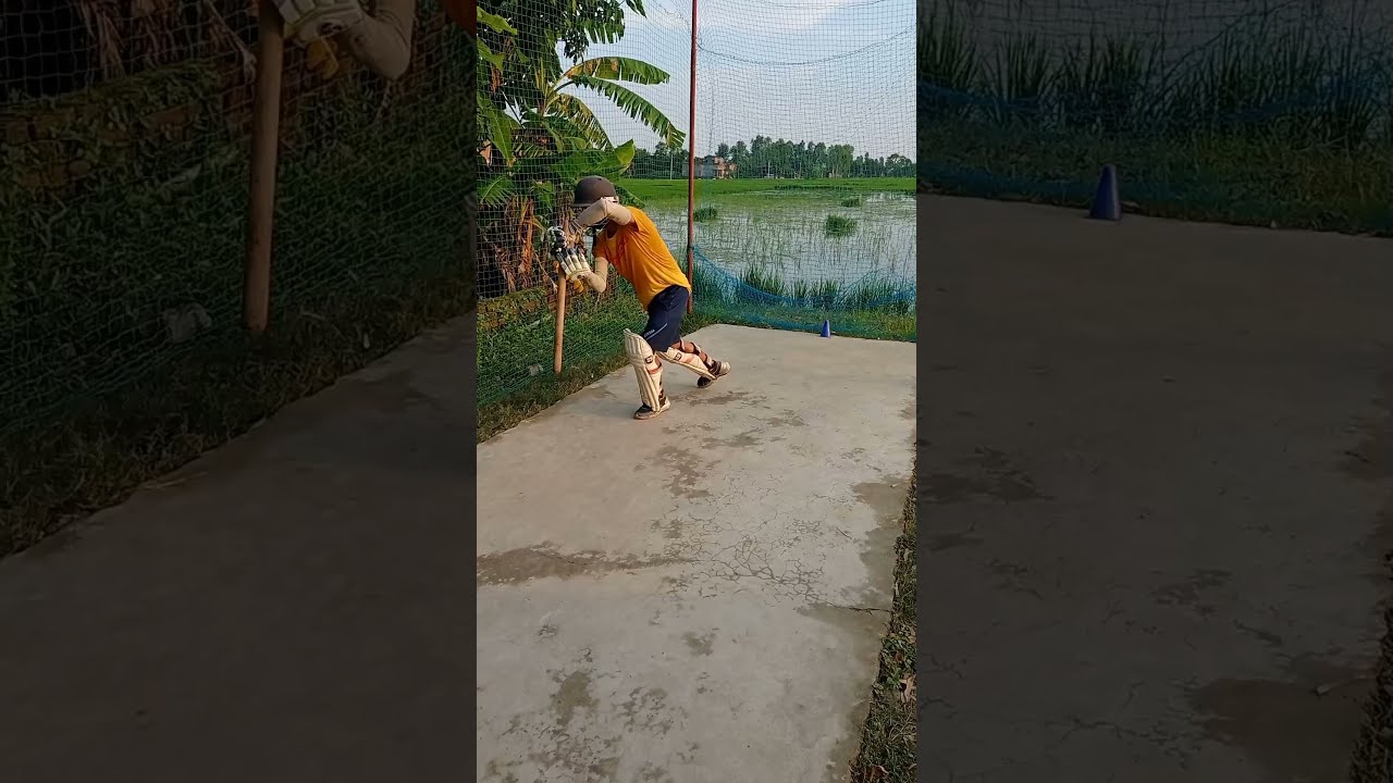 How to improve middling in step out drive shot🏏