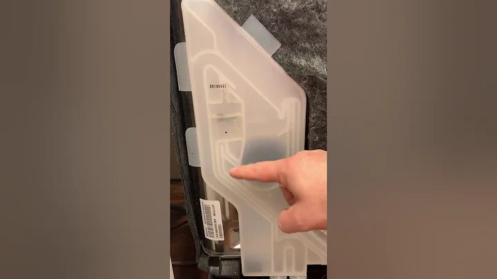 LG Dishwasher model LDT7797BM showing AE or OE error code fix.