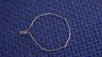 DIY RF current indicator - ring lamp fitted onto antenna