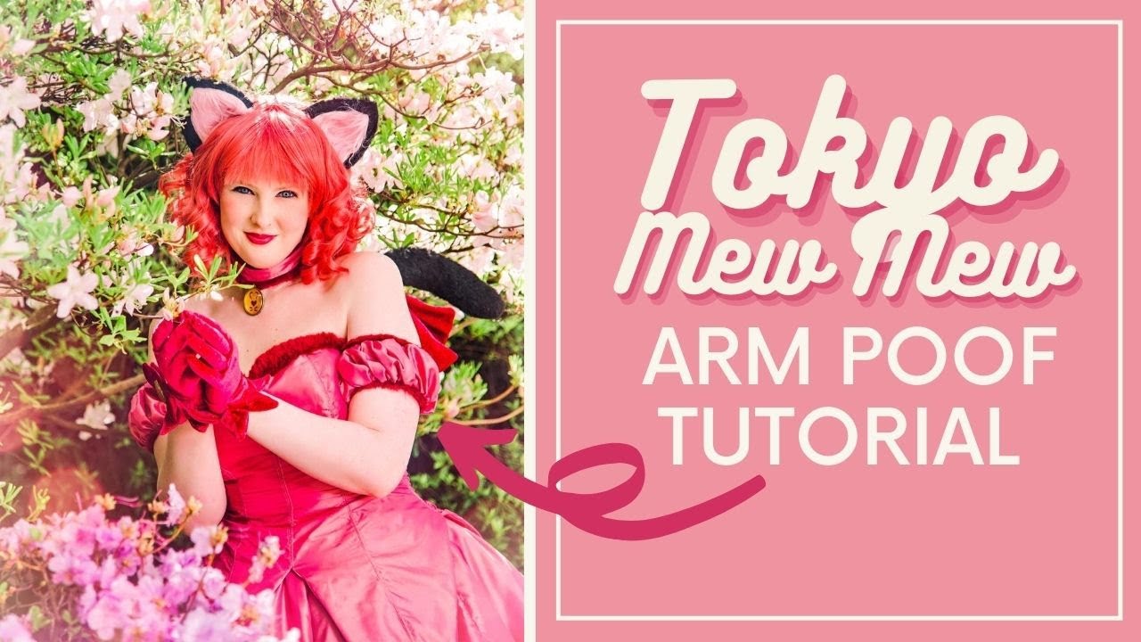 How to Make Tokyo Mew Mew Arm Poofs (+ Choker & Garter)