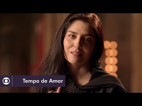 Tempo de Amar: Letícia Sabatella declama trecho do poema 'Fanatismo'