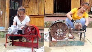 Repair Automatic Cassava Slicer - Restoring rusty machines | Mechanical Girl