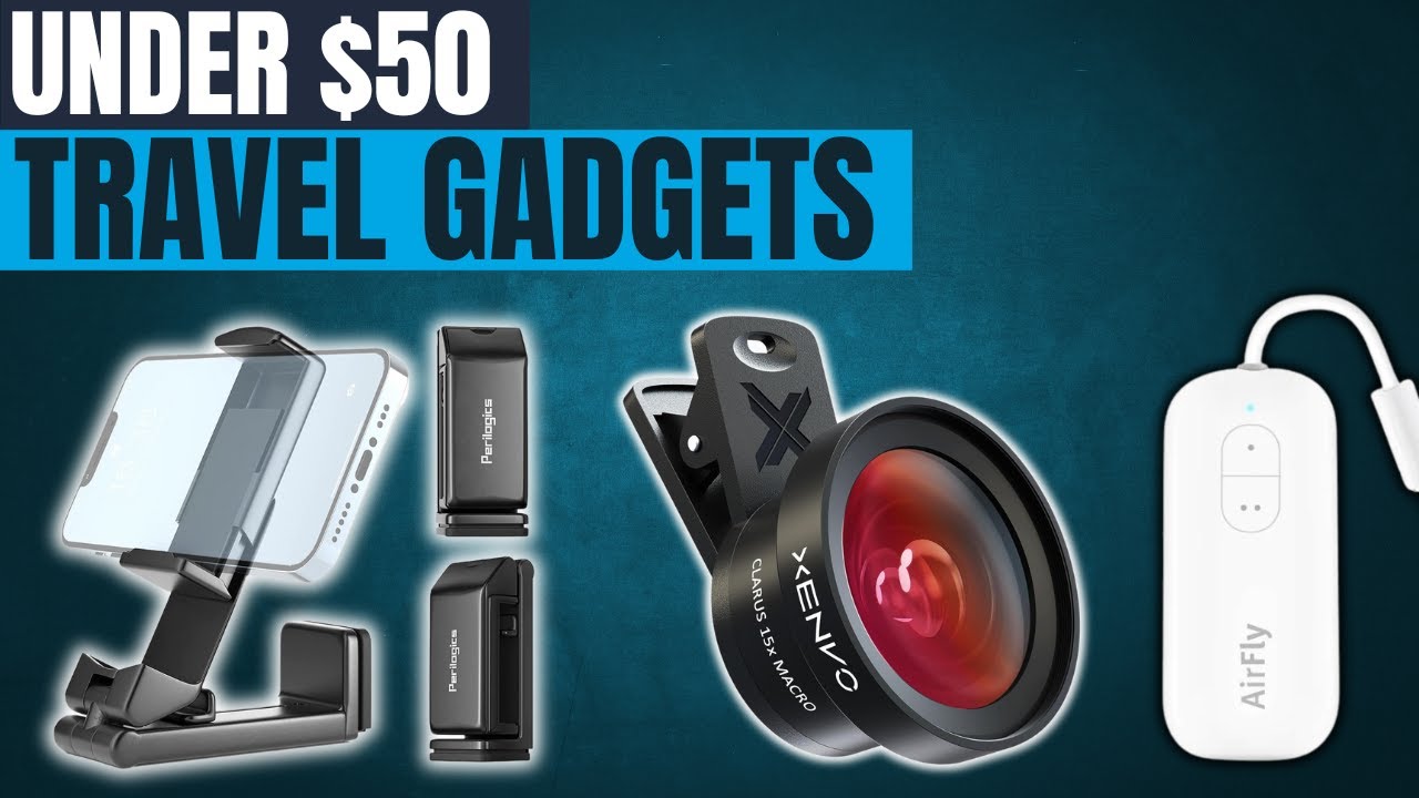 Top 5 Travel Gadgets Under $50  Best tech Gadgets 2023 