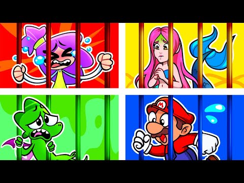 🎨🚪 Escape from the Prison of Colors! 👑🌈 A challenge full of magic and surprises! ✨🔥