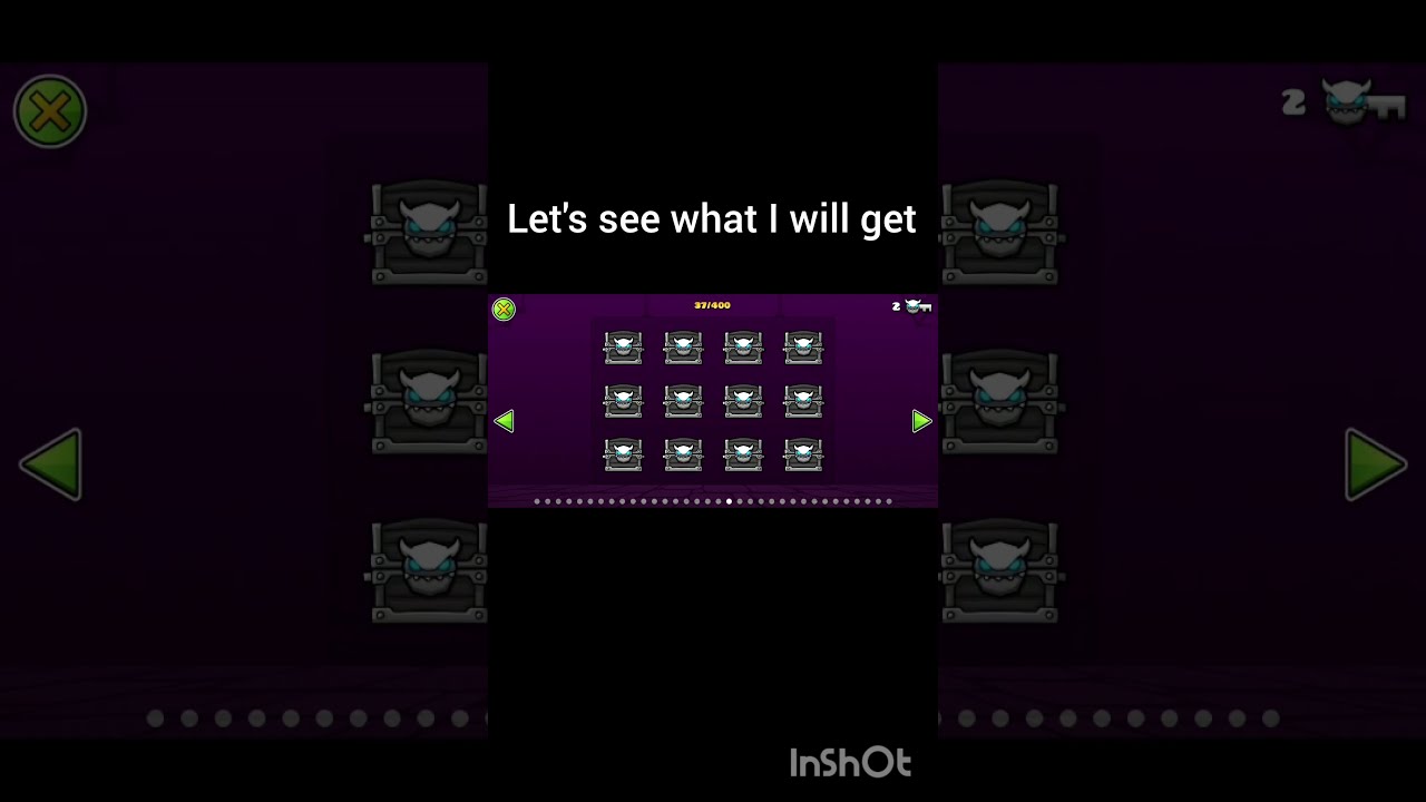 opening two one key demon chest part 10 #geometrydash - YouTube