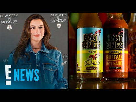 Why Anne Hathaway's Doctor FORBID Her From Doing Hot Ones Challenge | E! News