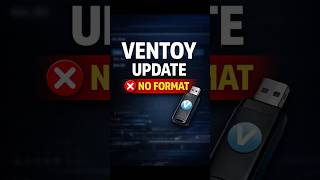 Don't Format Your Ventoy - Update It Safely #windows #usbstick