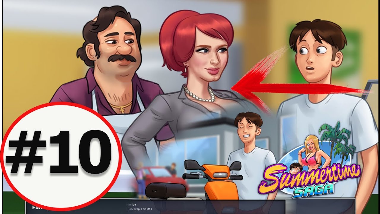 LATEST VERSION SUMMERTIME SAGA WALKTHROUGH #10 - Nice Room Event, Meet ...