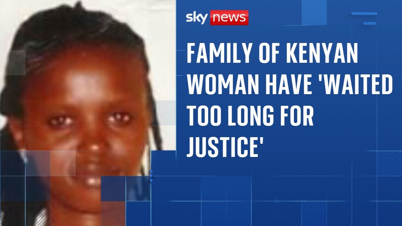 Family of Kenyan woman 'murdered by British soldier' have 'waited too long for justice'