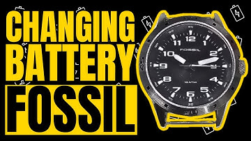 How to Replace a Fossil Watch Battery | Easy Step-by-Step DIY