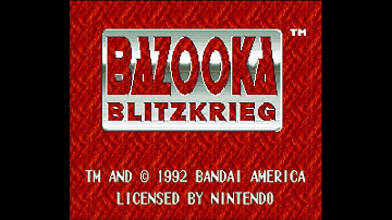 Bazooka Blitzkrieg - Super Nintendo 1992 [Eye Catch]