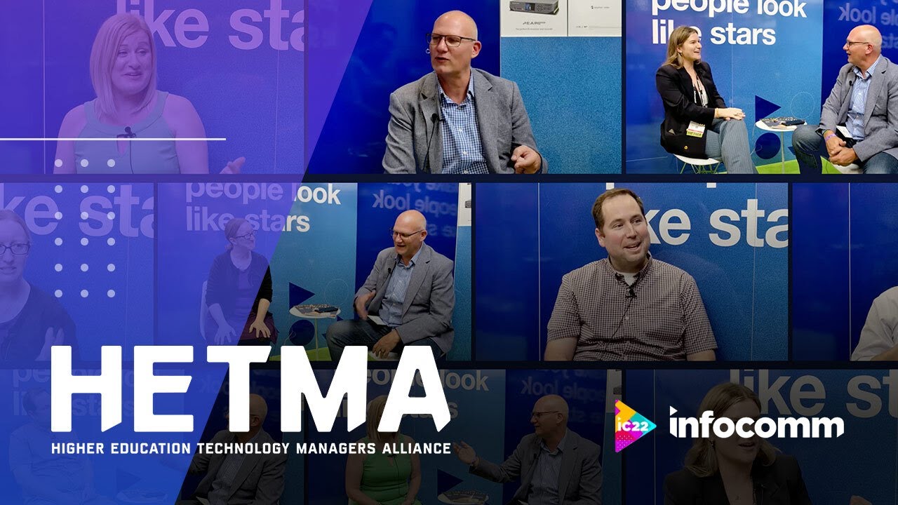 HETMA talks edtech at InfoComm 2022