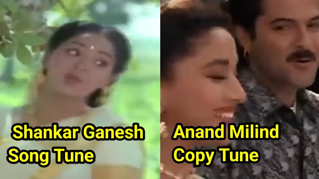 Anand Milind copied from Sankar ganesh  song tune
