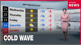 [Weather] Colder morning tomorrow in most areas, freezing all day