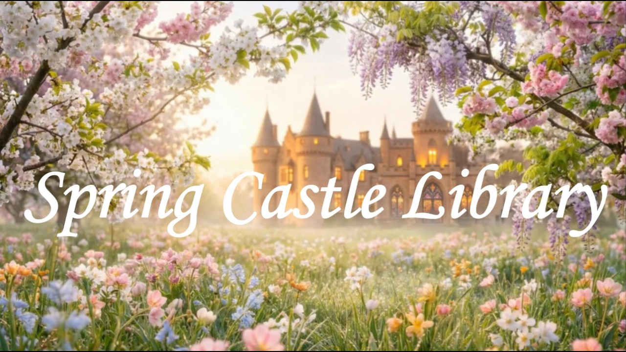 Spring Library Castle / Cozy Reading Atmosphere