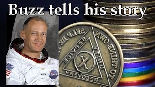 Buzz Aldrin tells his Alcoholism Recovery Stories | AA Speakers
