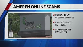 Ameren warning Illinois and Missouri customers of increase of online scams