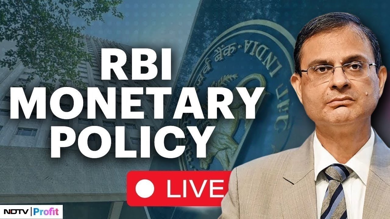 RBI Policy Today LIVE | RBI Governor Sanjay Malhotra Decision On Repo Rates LIVE | RBI LIVE News